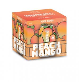 Downeast Cider House - Downeast Peach Mango (4 pack 12oz cans) (4 pack 12oz cans)
