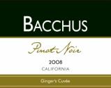0 Bacchus - Pinot Noir Gingers Cuvee (750ml)