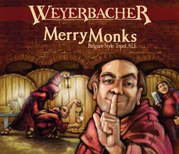 Weyerbacher Brewing Co - Merry Monks Belgian Style Tripel Ale (6 pack 12oz bottles) (6 pack 12oz bottles)