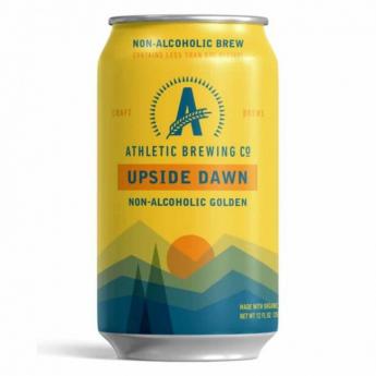 Athletic Brewing Upside Dawn Golden Ale (12 pack 12oz cans) (12 pack 12oz cans)
