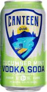 Canteen Vodka Soda - Cucumber Mint 4pkc (414)