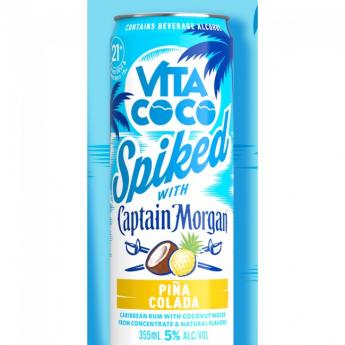 Captian Morgan - Vita Coco Capt Morgan Rtd Pina Colada (4 pack 12oz cans) (4 pack 12oz cans)