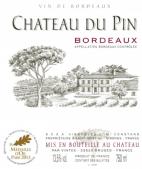 0 Chateau Du Pin - Bordeaux (750)