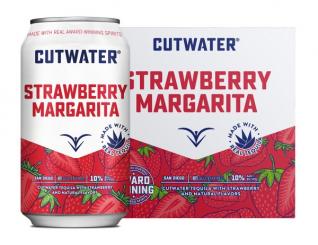 Cutwater Spirits Strawberry Margarita (4 pack 12oz cans) (4 pack 12oz cans)
