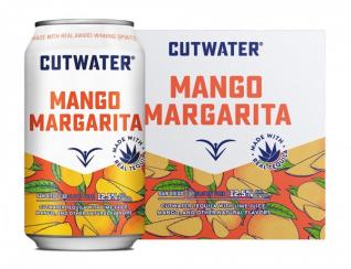 Cutwater Spirits - Tequila Mango Margarita (4 pack 12oz cans) (4 pack 12oz cans)