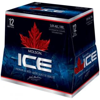 Molson Breweries - Molson Ice (12 pack 12oz bottles) (12 pack 12oz bottles)