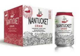 Nantucket Craft Cocktail - Nantucket Cran Cranberry Vodka Soda (4 pack 12oz cans) (4 pack 12oz cans)