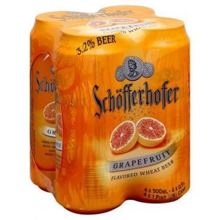 Schfferhofer Hefeweizen - Grapefruit (4 pack 16oz cans) (4 pack 16oz cans)