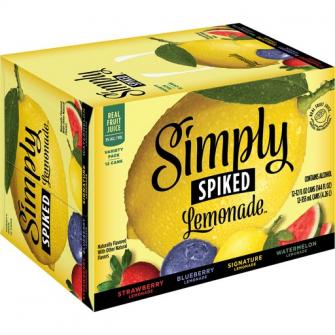Simply Spiked Lemonade Variety (12 pack 12oz cans) (12 pack 12oz cans)
