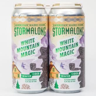 Stormalong White Mtn Magic Cider (4 pack 16oz cans) (4 pack 16oz cans)