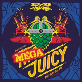 Two Roads Mega Juicy (4 pack 16oz cans) (4 pack 16oz cans)