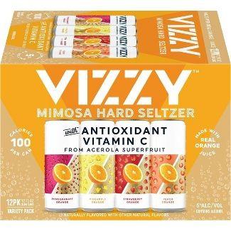 Vizzy Hard Seltzer Mimosa Variety (12 pack 12oz cans) (12 pack 12oz cans)