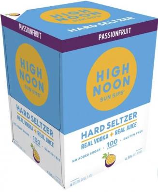 High Noon - Passion Fruit Vodka & Soda (4 pack 12oz cans) (4 pack 12oz cans)