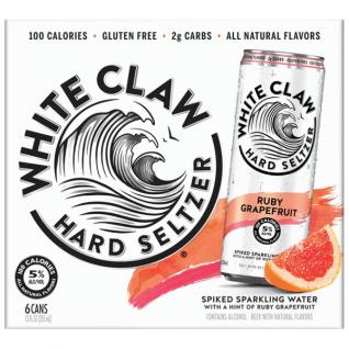 White Claw - Grapefruit Hard Seltzer (6 pack 12oz cans) (6 pack 12oz cans)