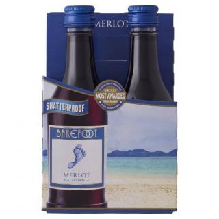 Barefoot - Merlot 4 Pack (4 pack 187ml) (4 pack 187ml)