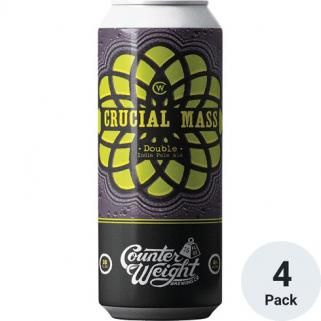 Counter Weight Brewing Co. - Crucial Mass IIPA (4 pack 16oz cans) (4 pack 16oz cans)